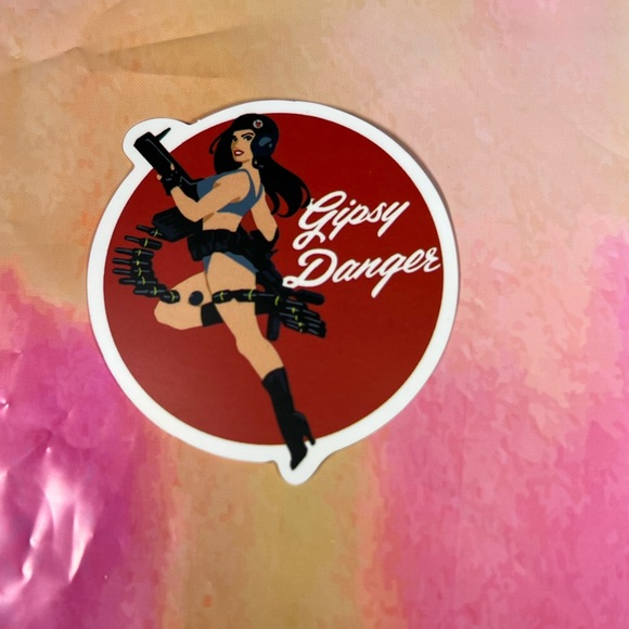 GYPSY Sexy Pinup Gorgeous Sticker Retro Vintage BomberGirl Ace Pilot Fighter - Picture 2 of 3